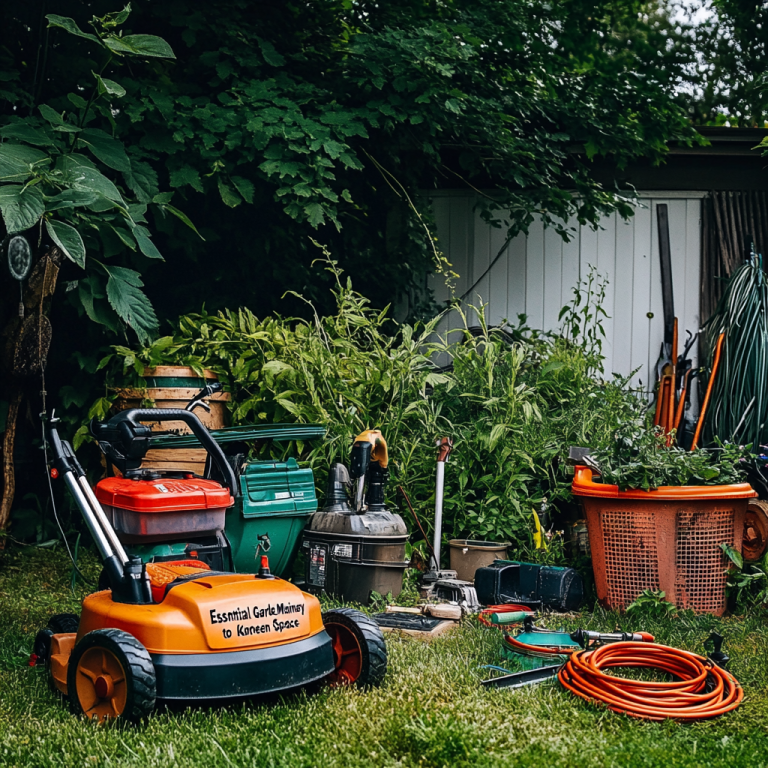 Maquinaria de Jardín Esencial para Mantener tu Espacio Verde Impecable
