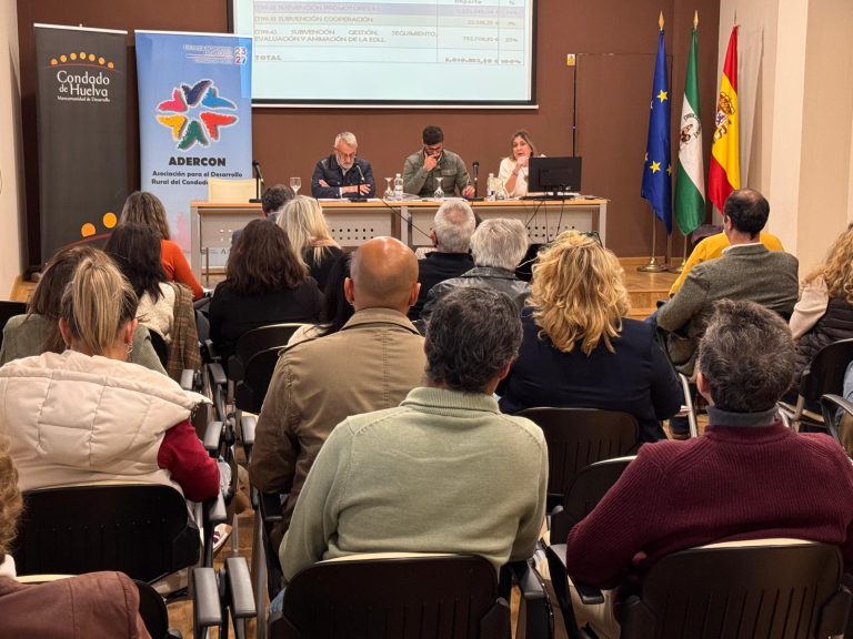 ADERCON activa más de 3 millones de euros para impulsar el desarrollo rural del Condado de Huelva hasta 2027