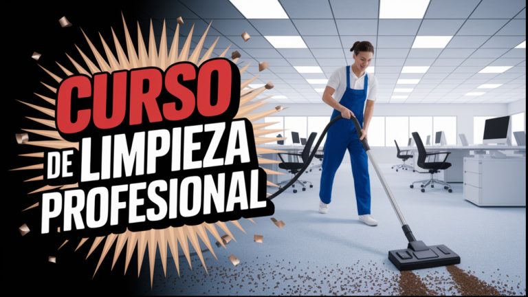 Curso Online de Introducción a la Limpieza Profesional: Aprende desde cero y certifícate