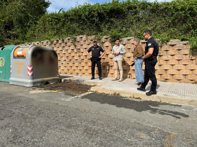 El Ayuntamiento de Aljaraque agradece la rápida actuación policial tras los incendios intencionados durante el apagón