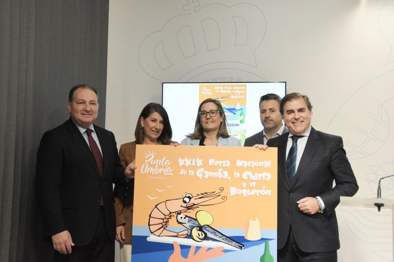 Punta Umbría acoge este fin de semana la XXIX Feria Nacional de la Gamba, la Chirla y el Boquerón con más de 80.000 visitantes previstos
