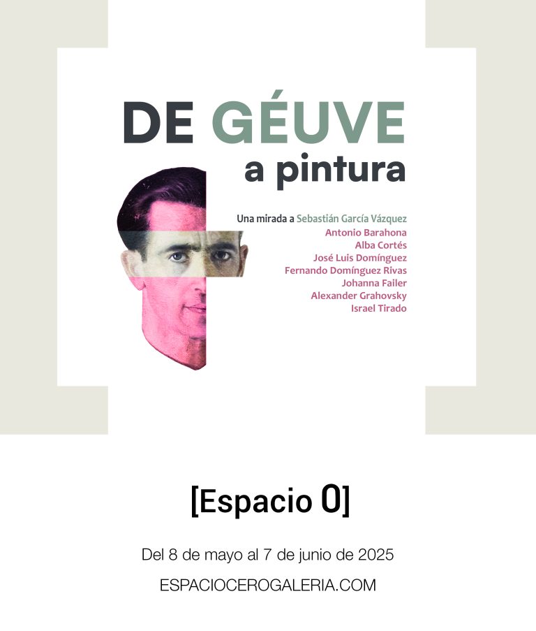 La galería Espacio 0 acoge una exposición homenaje a Sebastián García Vázquez con siete artistas contemporáneos
