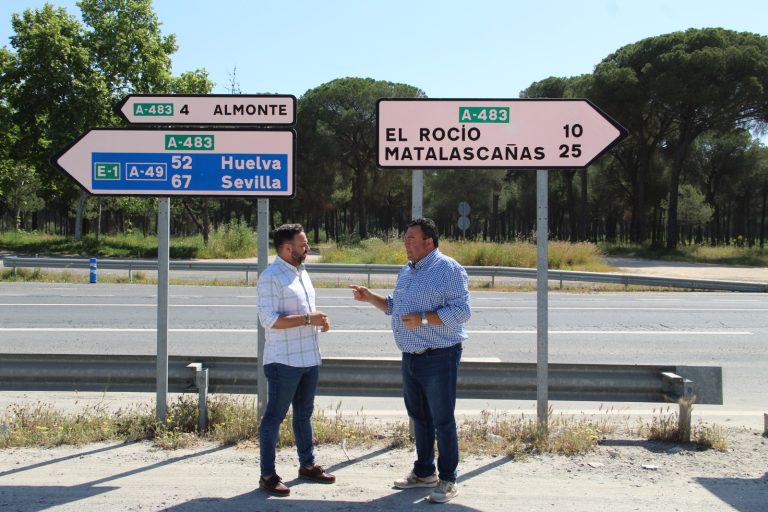VOX exige desde la Diputación de Huelva soluciones urgentes para la carretera A-483 entre Almonte y Matalascañas