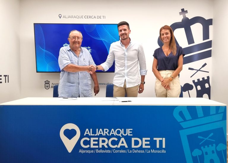 Aljaraque renueva su compromiso solidario con el Banco de Alimentos de Huelva El Ayuntamiento firma un nuevo convenio de colaboración con una aportación de 5.000 euros
