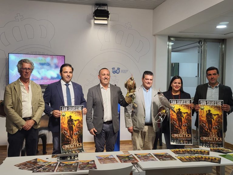 San Silvestre de Guzmán se convierte en la capital de la caza con su XXII Feria Cinegética y de Productos Naturales
