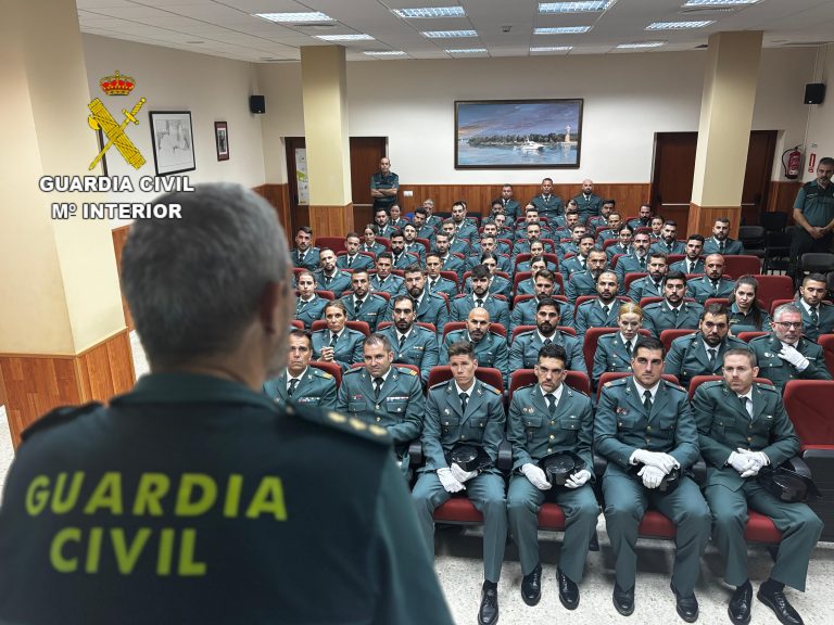 La Guardia Civil refuerza la seguridad en la provincia con la incorporación de 66 nuevos agentes