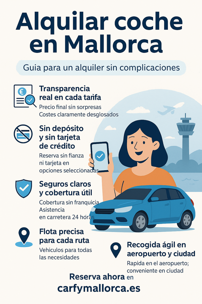 Carfymallorca.es: la mejor web de alquiler de coches en Mallorca