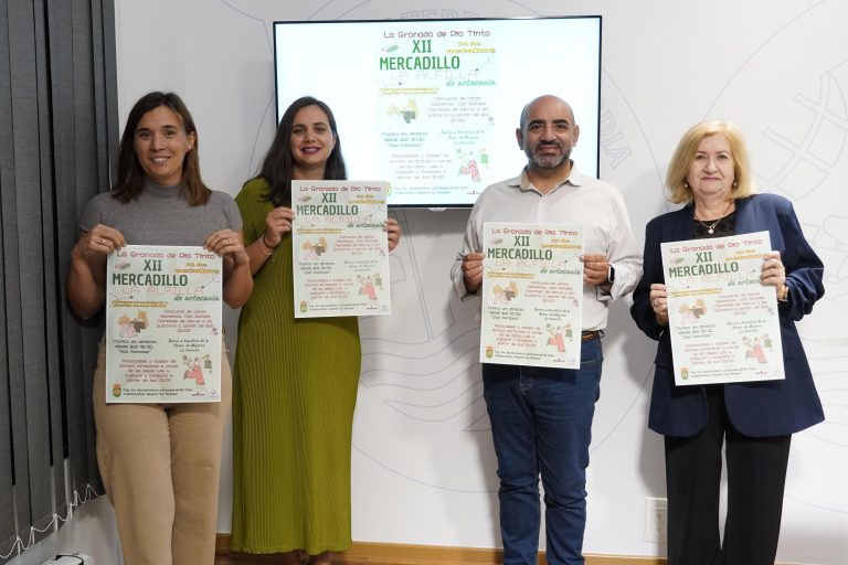 La Granada de Río Tinto celebra la XII edición del Mercado ‘La Alfilla’ como gran escaparate de la artesanía onubense