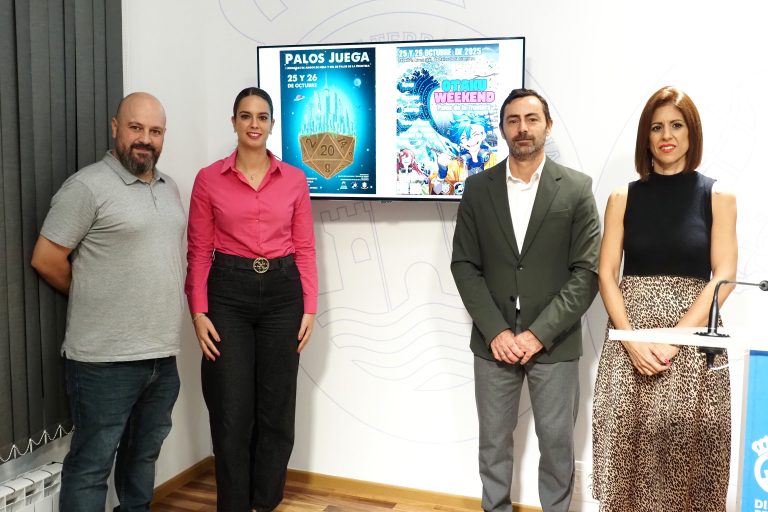 Palos de la Frontera celebra su primer Salón Manga “Otaku Weekend” junto a las Jornadas de Juegos de Mesa y Rol “Palos Juega”