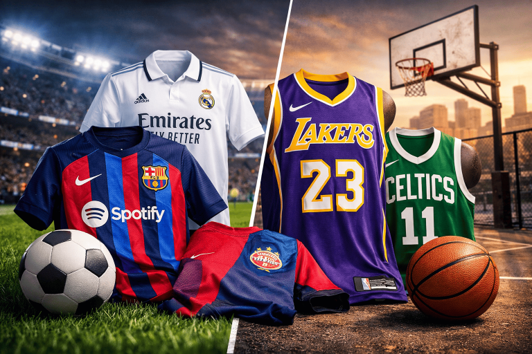 ¿Cómo encontrar las mejores camisetas de futbol baratas y la camiseta baloncesto ideal sin sacrificar la calidad profesional?