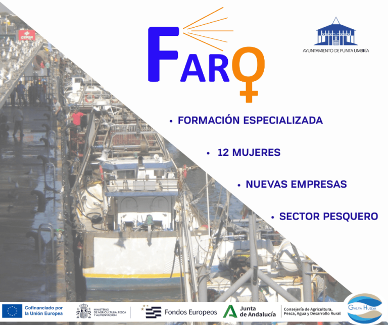 Punta Umbría impulsa el emprendimiento femenino en la pesca con el proyecto FARO