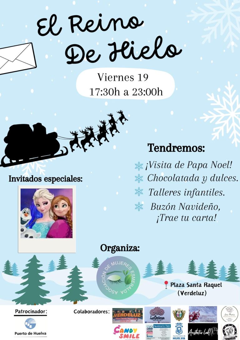 Verdeluz se llena de magia con ‘El Reino de Hielo’, una cita navideña para toda la familia