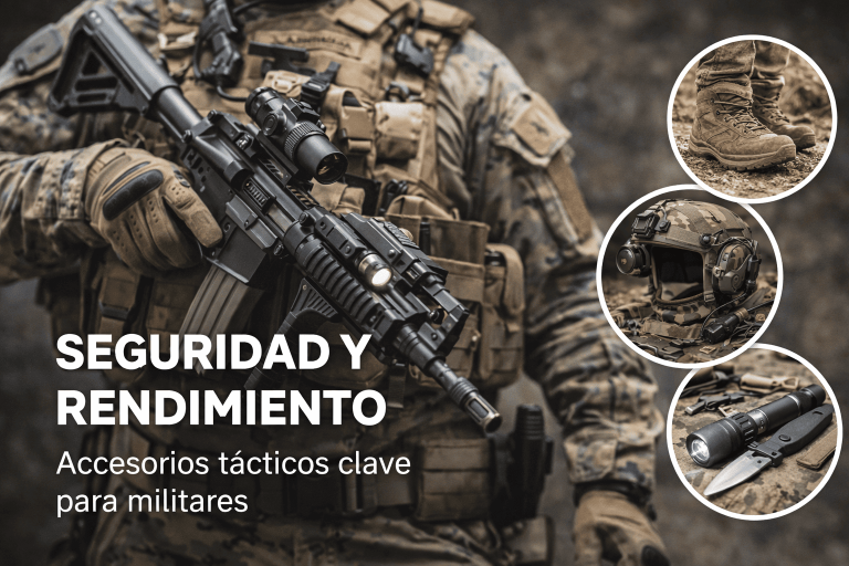 Seguridad y rendimiento: accesorios tácticos clave para militares