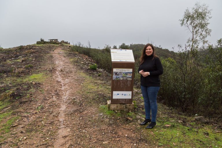 La Diputación mejora la señalización interpretativa de los Dólmenes de El Pozuelo a través del proyecto Camino Vertical