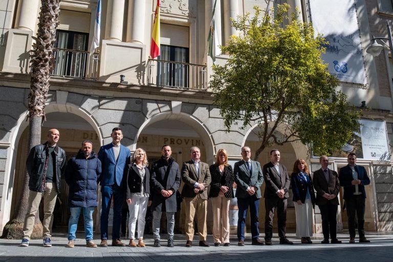 La Diputación de Huelva rinde homenaje a las víctimas del terrorismo en el Día Europeo de su memoria